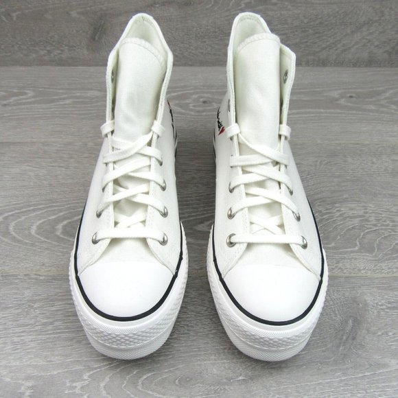Converse Chuck Taylor All Star HI Lift Made with Love Women's Sz 9.5 NEW - Picture 6 of 15